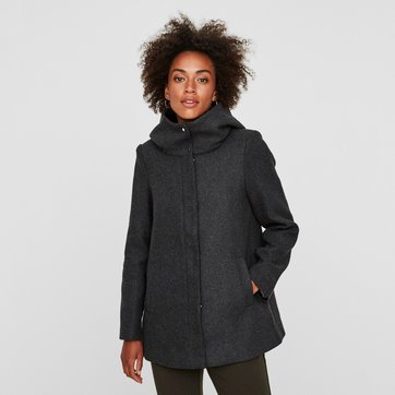 Abrigo con cuello alto, de paño de lana VERO MODA