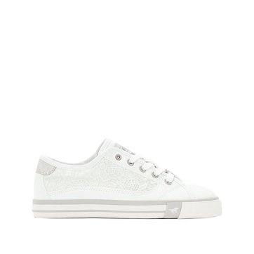 basket basse blanche femme pas cher