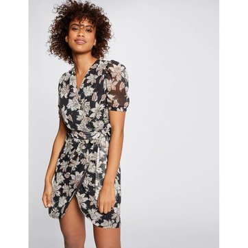 robe noire et blanche morgan