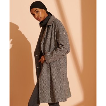 Manteau Chevron Femme La Redoute
