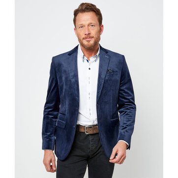 blazer velour homme