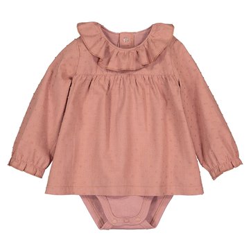 Body-blusa de mangas compridas, 1 mês-2 anos LA REDOUTE COLLECTIONS