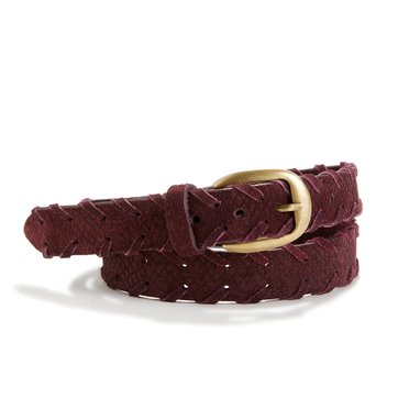 Cinturón de piel, cordón fantasía LA REDOUTE COLLECTIONS