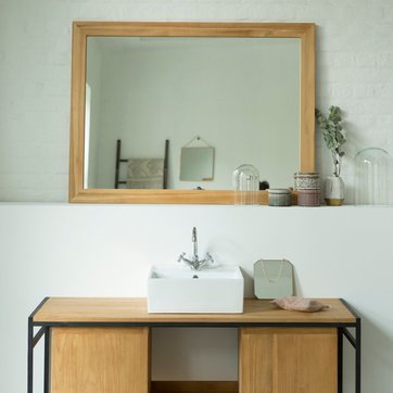 Miroir Teck La Redoute