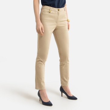 Women's cotton straight leg pants clearance