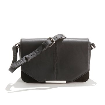 Bolso de mano de piel Uma ESPRIT