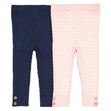 2er-Pack Leggings aus Rippstrick, 1 Monat - 3 Jahre LA REDOUTE COLLECTIONS