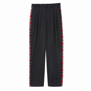 Ladies Trousers | Printed, Cropped, Wide Leg | La Redoute