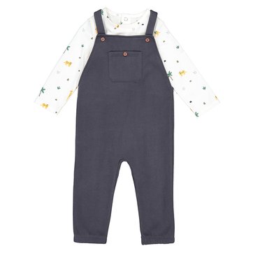 Set Shirt und Latzhose, 0 Monate - 2 Jahre LA REDOUTE COLLECTIONS
