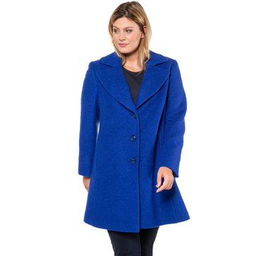 Manteau long femme bleu roi Manteau long femme bleu roi