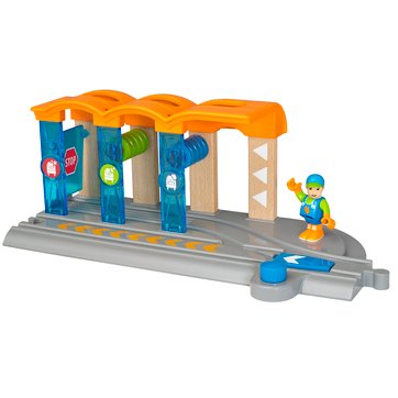 Lavagem automática para locomotiva inteligente BRIO
