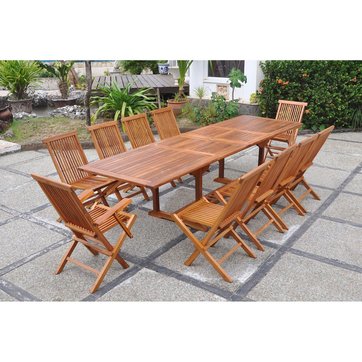Salon De Jardin En Teck Huile La Redoute
