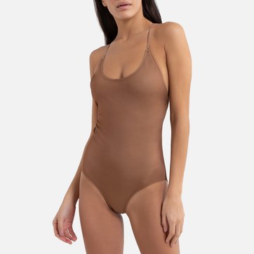 Uusollecy Maillot de bain 2 pi/èces pour femme avec bretelles r/églables et dos nu