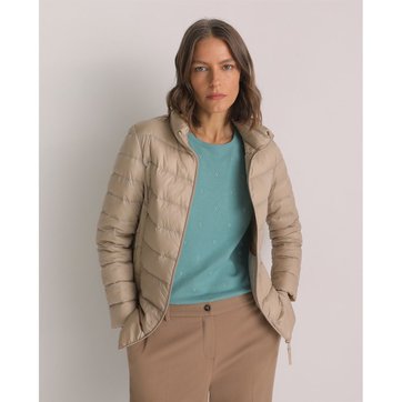 doudoune fine beige