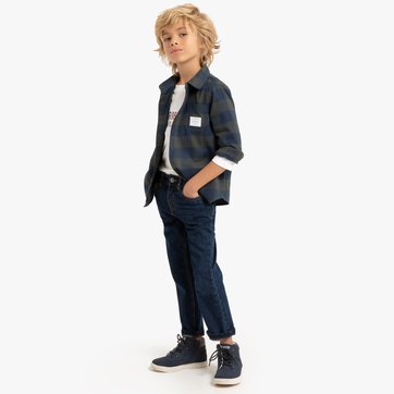 Camisa aos quadrados, 3-12 anos LA REDOUTE COLLECTIONS