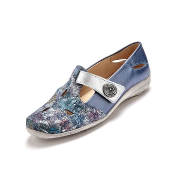 Chaussures Salomés Bicolores Gris/noir Pédiconfort - Taille 40, Cuir, Occasion Parfait état