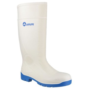 botte blanche homme