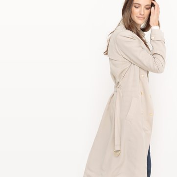 Trench largo, 100% lyocell LA REDOUTE COLLECTIONS