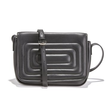Bolso con solapa acolchada LA REDOUTE COLLECTIONS