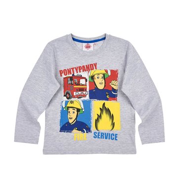 bleu Sam le Pompier Gar/çon Tee-shirt manches longues 2016 Collection
