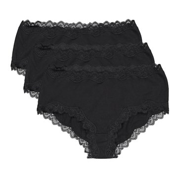 Lot de 3 Shorties en coton et dentelle Lot de 3 Shorties en coton et dentelle LA REDOUTE COLLECTIONS