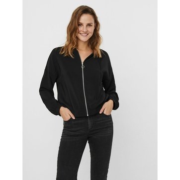 Bomber Noir Femme La Redoute