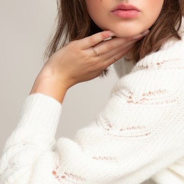 Pointelle-Pullover aus recyceltem Polyester LA REDOUTE COLLECTIONS