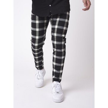 Pantalon Carreaux Noir Et Blanc La Redoute