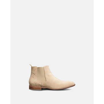 boots beige homme