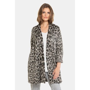 blazer leopard pas cher