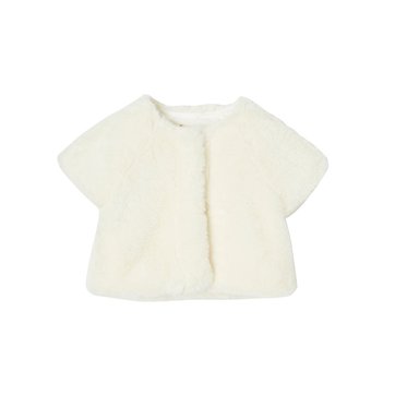 Vertbaudet Gilet b/éb/é Fille Badge Cerise