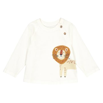 Langarmshirt mit Print, 1 Monat - 4 Jahre LA REDOUTE COLLECTIONS