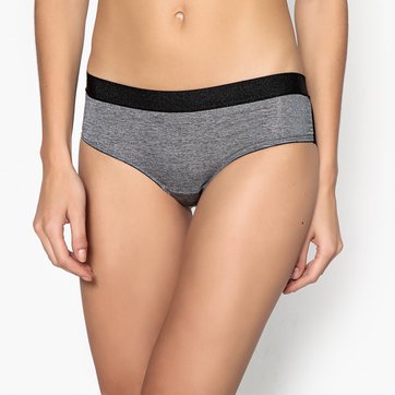 Shorties em microfibra e renda LA REDOUTE COLLECTIONS