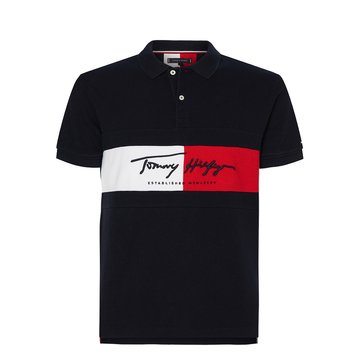 Polo slim de mangas curtas, Autograph Flag TOMMY HILFIGER