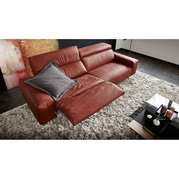 Canape 3 Place Relax Cuir La Redoute