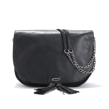 Bolso bandolera de piel de bovino THE PLUMBER IKKS
