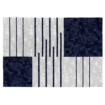 Tapis Design Bleu La Redoute