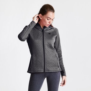 Dare 2b Herald Sweat Capuche Effet Tricot Zipp/é Knitwear Femme