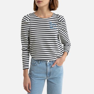 Hauts Tuniques /à Manches Longues pour Femmes Col en V Imprim/é Pull Coton Lin Chemisier D/éContract/é Swing Chemise pour Leggings