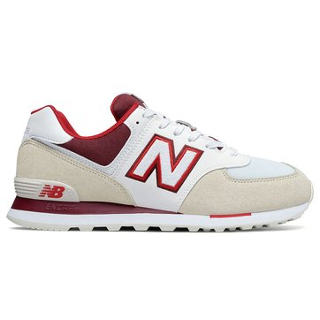 new balance 574 homme rouge