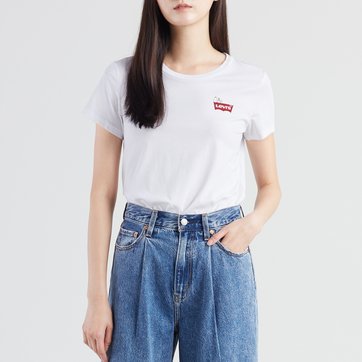 T-shirt de gola redonda, logótipo no peito LEVI'S
