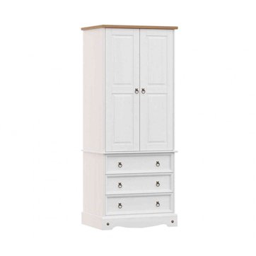 Armoire Blanche Bois Massif La Redoute