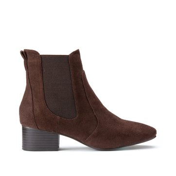 bottines homme talon moyen