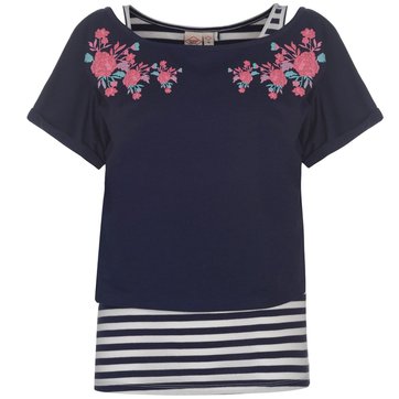 Tee CooperLa Redoute Shirt Manche Courte Femme Lee hBstxrdQCo