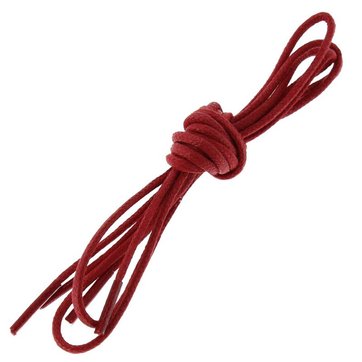 lacet chaussure rouge
