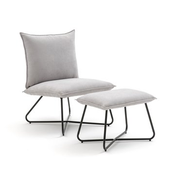 Sessel RUBY mit Hocker LA REDOUTE INTERIEURS