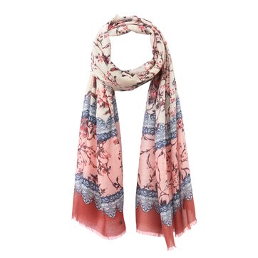 Fular estampado floreado ESPRIT