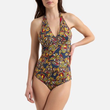 Maillot de bain imprimé, effet ventre plat ANNE WEYBURN