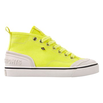 chaussure jaune fluo homme