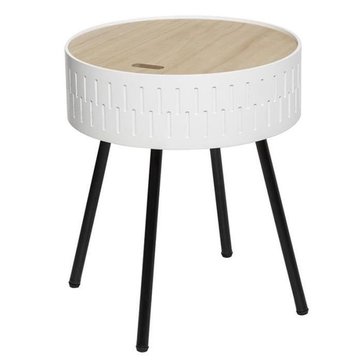 Table coffre | La Redoute Table d'appoint ronde coffre intégré Vente de THE HOME